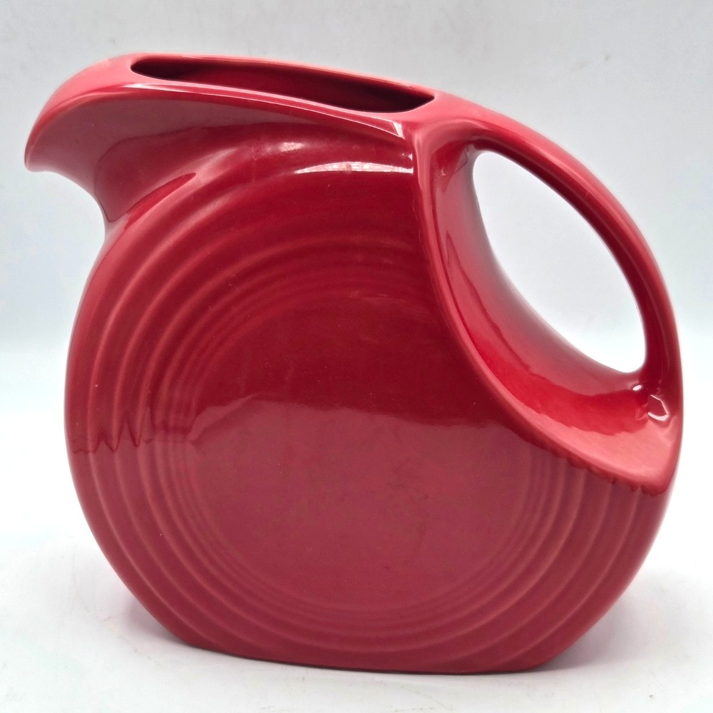 Homer Laughlin Fiestaware 7.5" Tall Scarlett Red Large 80oz Pitcher